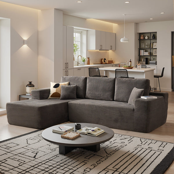 Cozy Linen Sofa for Living Room